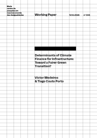 CAPA DA NPE 34 Determinants of Climate Finance for Infrastructure: Toward a Fairer Green Transition?